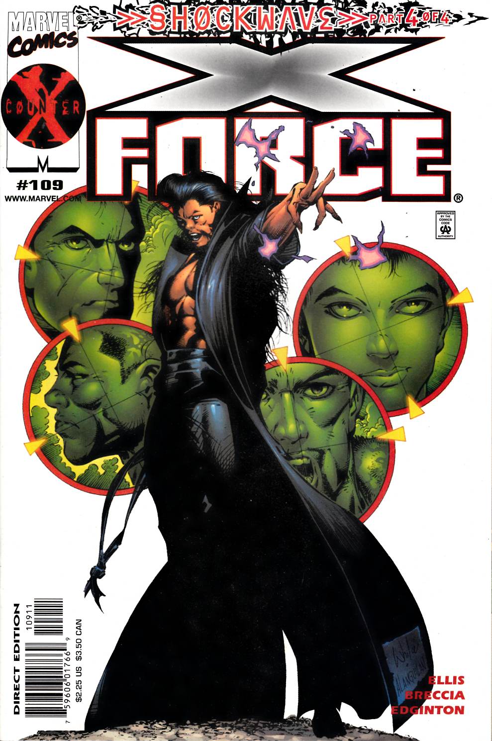 X-Force #109 Very Fine (8.0) [Marvel Comic]