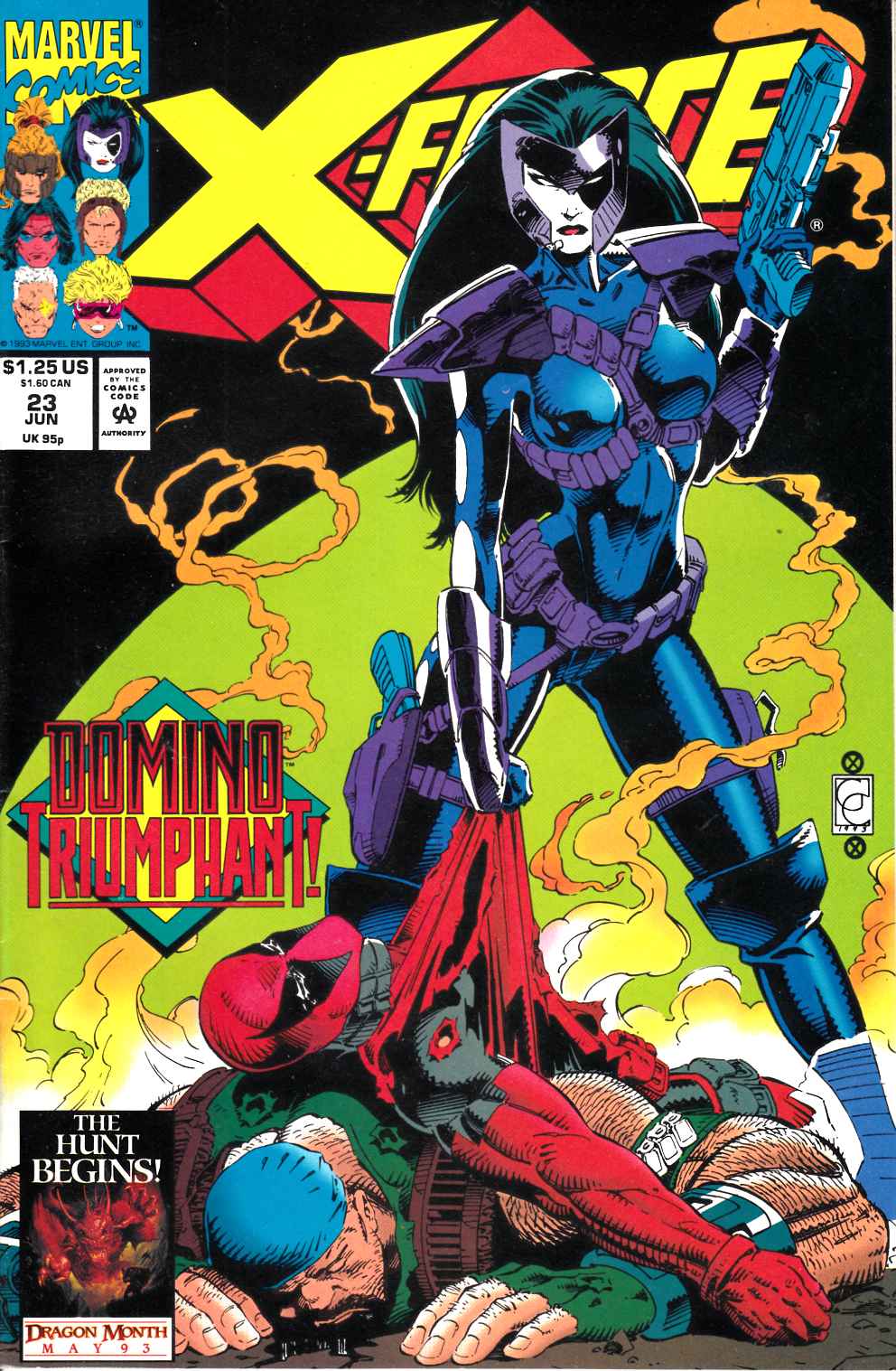 X-Force #23 Very Fine (8.0) [Marvel Comic]