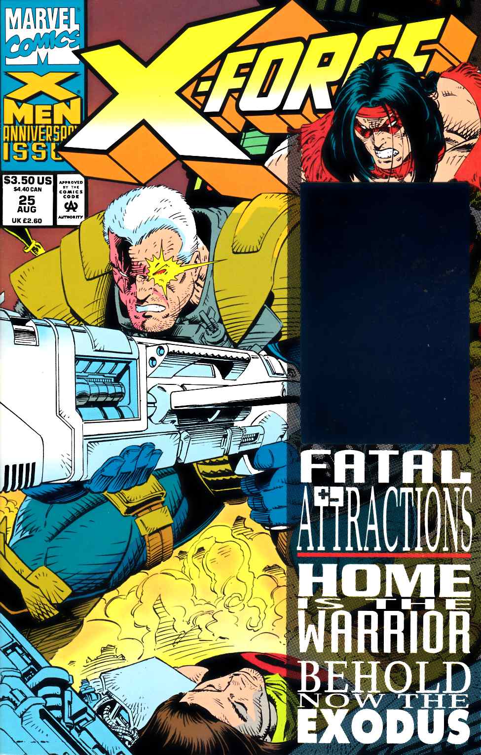 X-Force #25 Very Fine (8.0) [Marvel Comic]