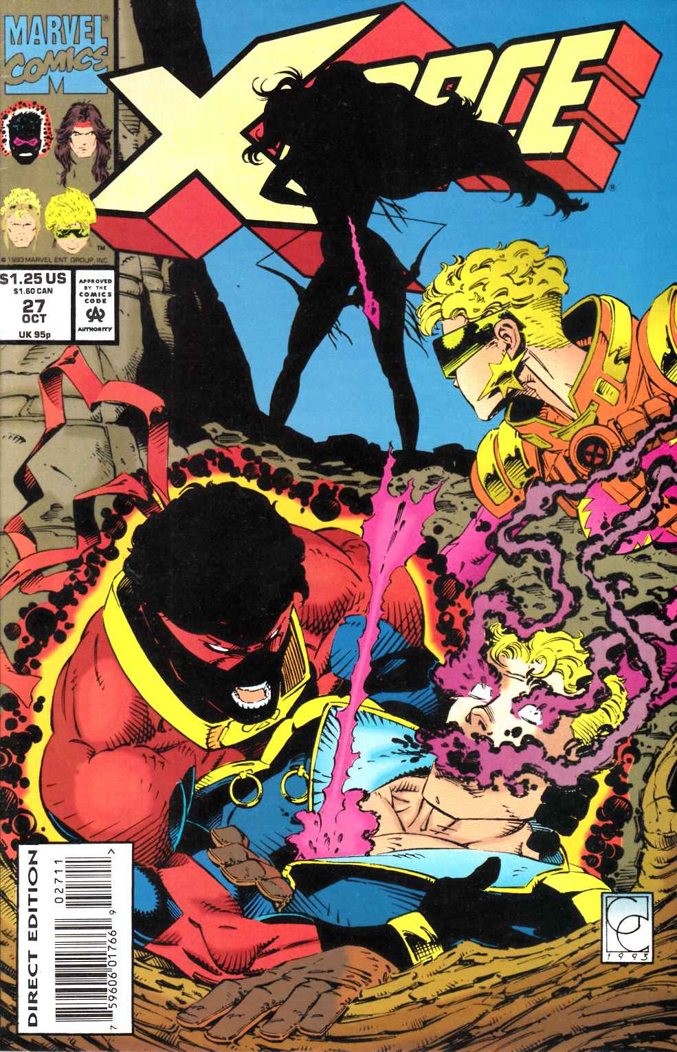 X-Force #27 Very Fine (8.0) [Marvel Comic]