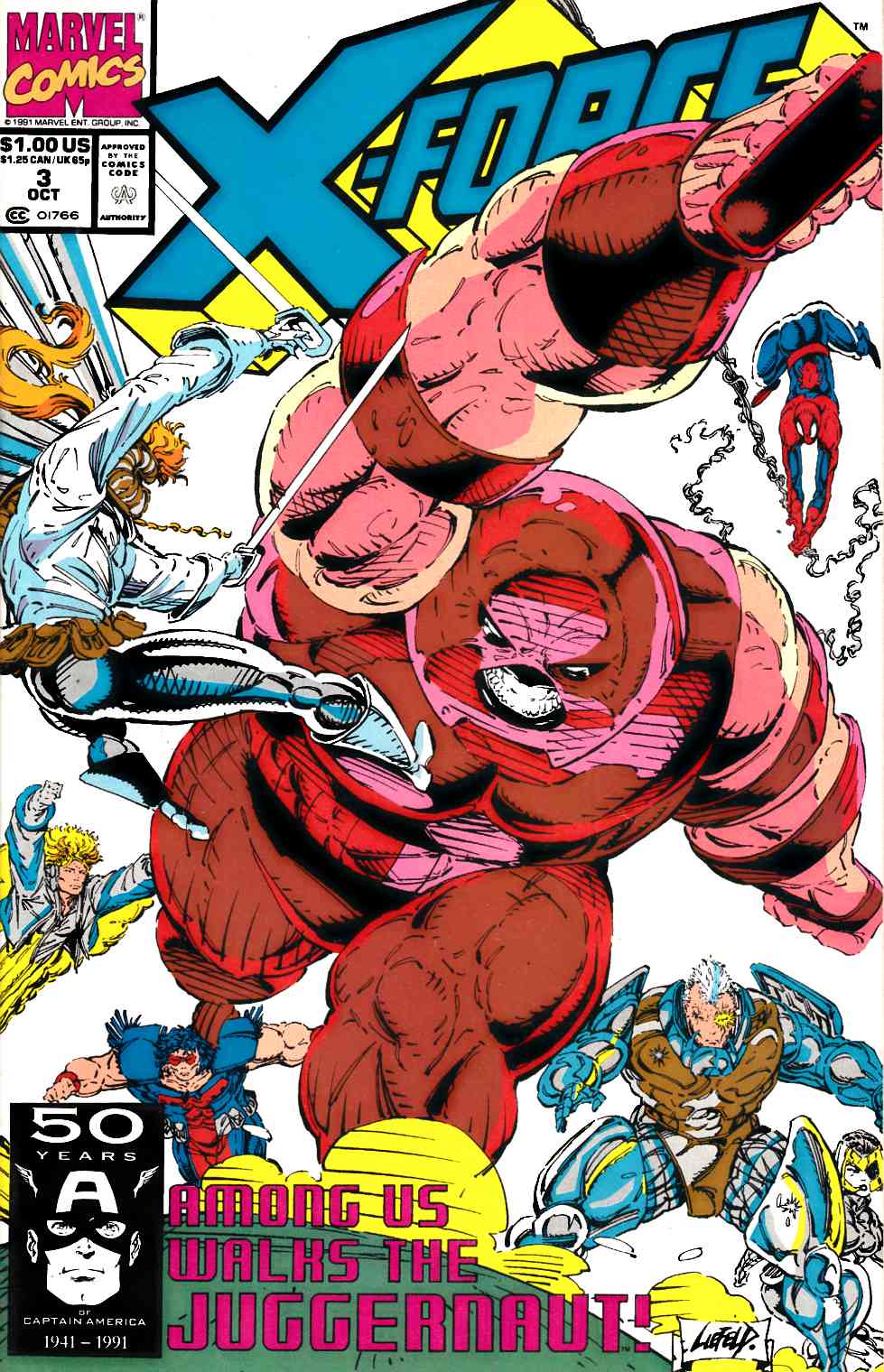 X Force 3 Very Fine 8 0 Marvel Comic Dreamlandcomics Com Online Store