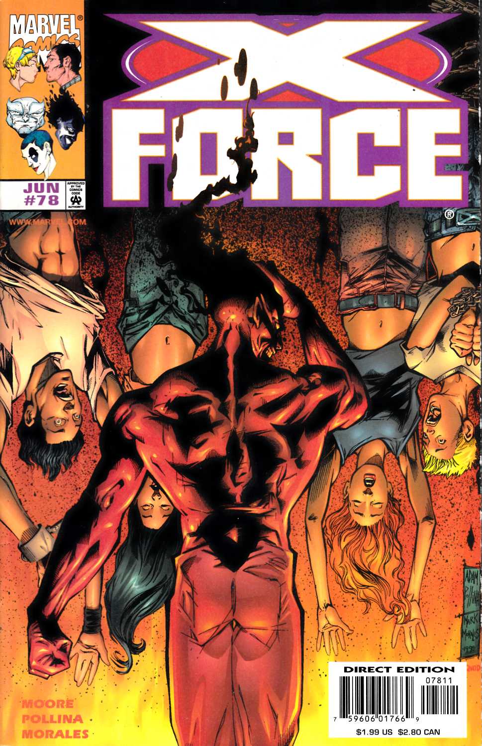 X-Force #78 Near Mint (9.4) [Marvel Comic]