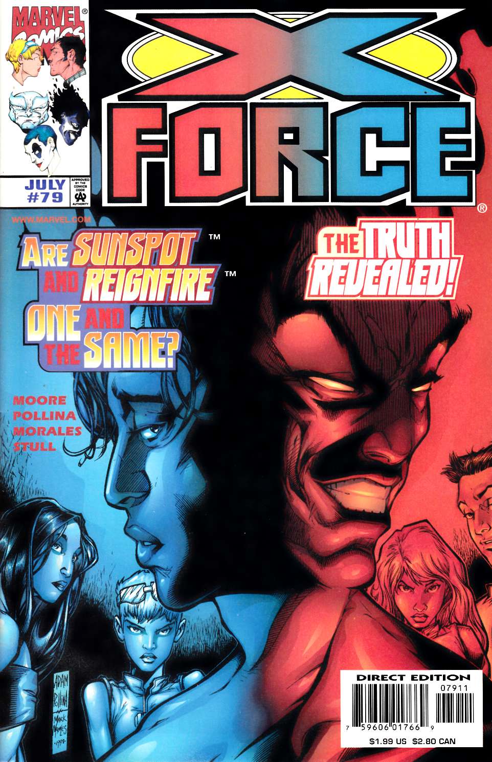 X-Force #79 Very Fine (8.0) [Marvel Comic]