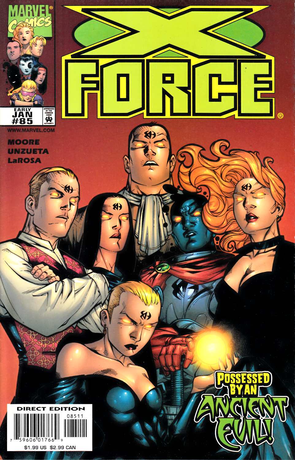 X-Force #85 Near Mint (9.4) [Marvel Comic]