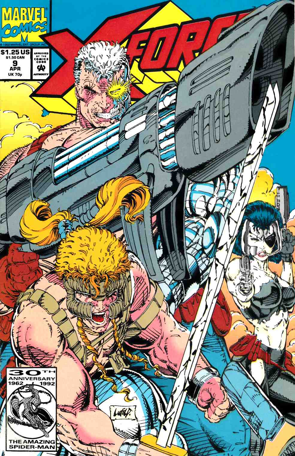 X-Force #9 Very Fine (8.0) [Marvel Comic]