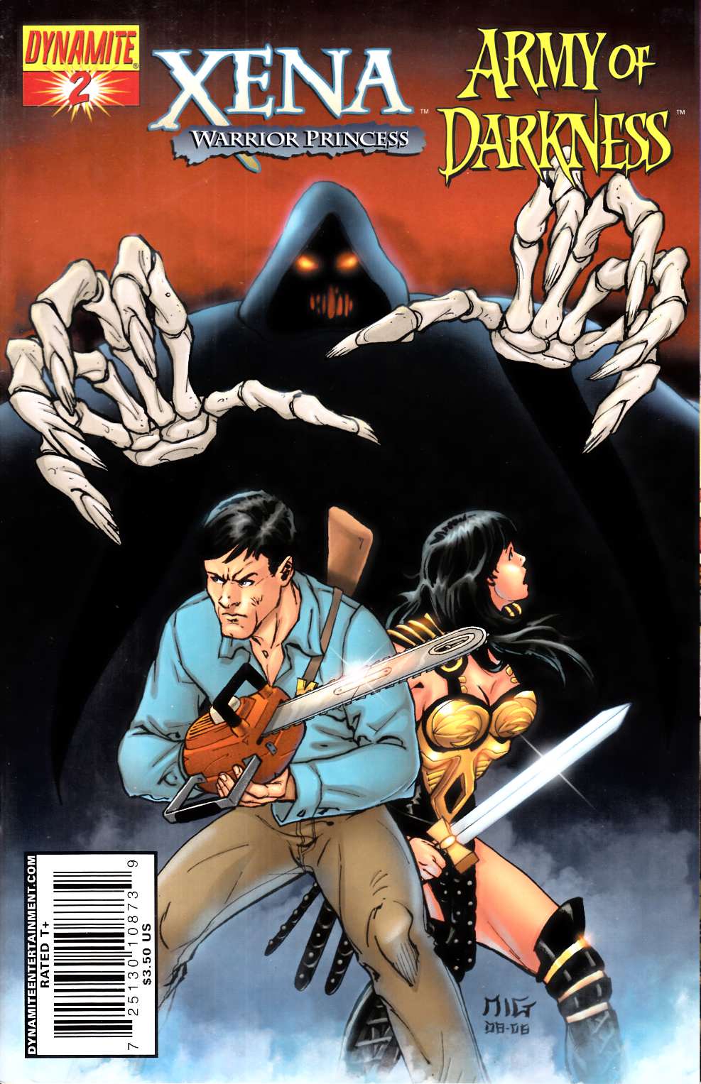 Xena Army of Darkness What Again #2 Cover A Fine (6.0) [Dynamite Comic] THUMBNAIL