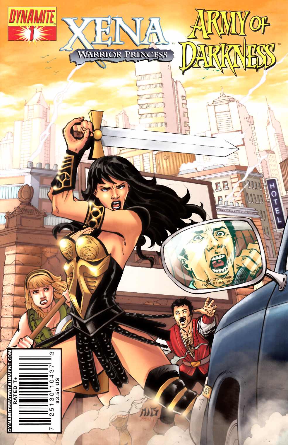 Xena Army of Darkness What Again #1 Cover B Very Fine (8.0) [Dynamite Comic] THUMBNAIL