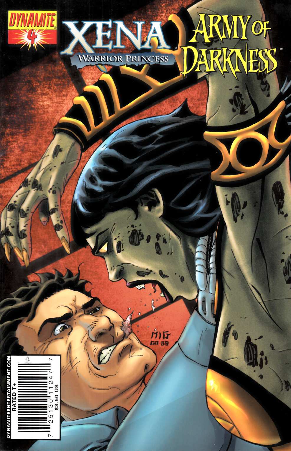 Xena Army of Darkness What Again #4 Cover A Fine (6.0) [Dynamite Comic] THUMBNAIL