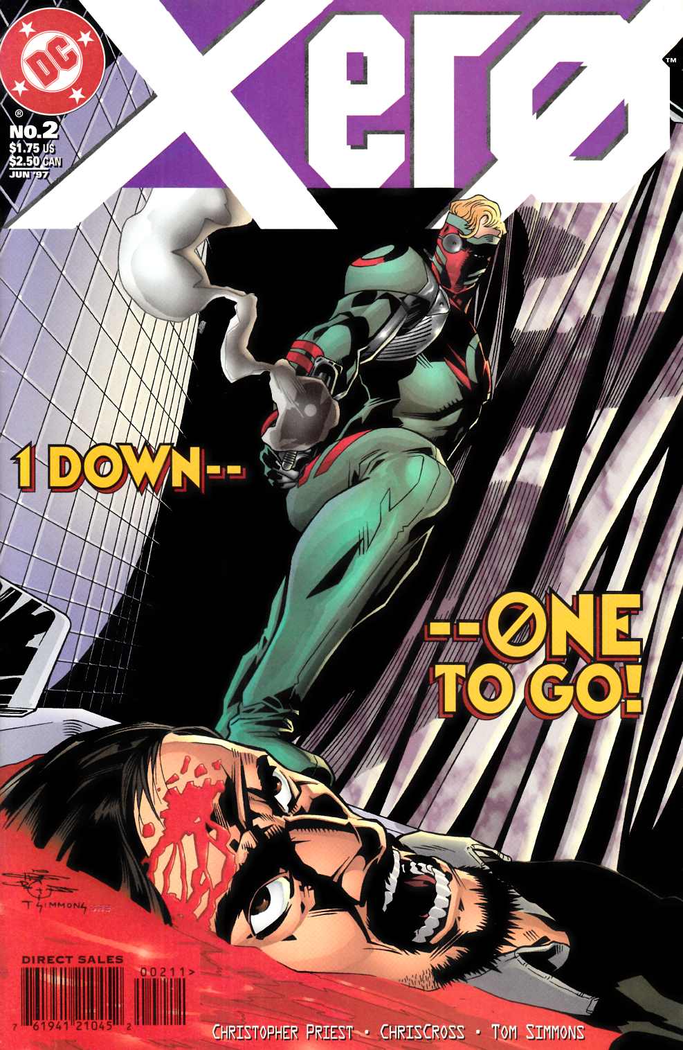 Xero #2 Very Fine (8.0) [DC Comic] THUMBNAIL