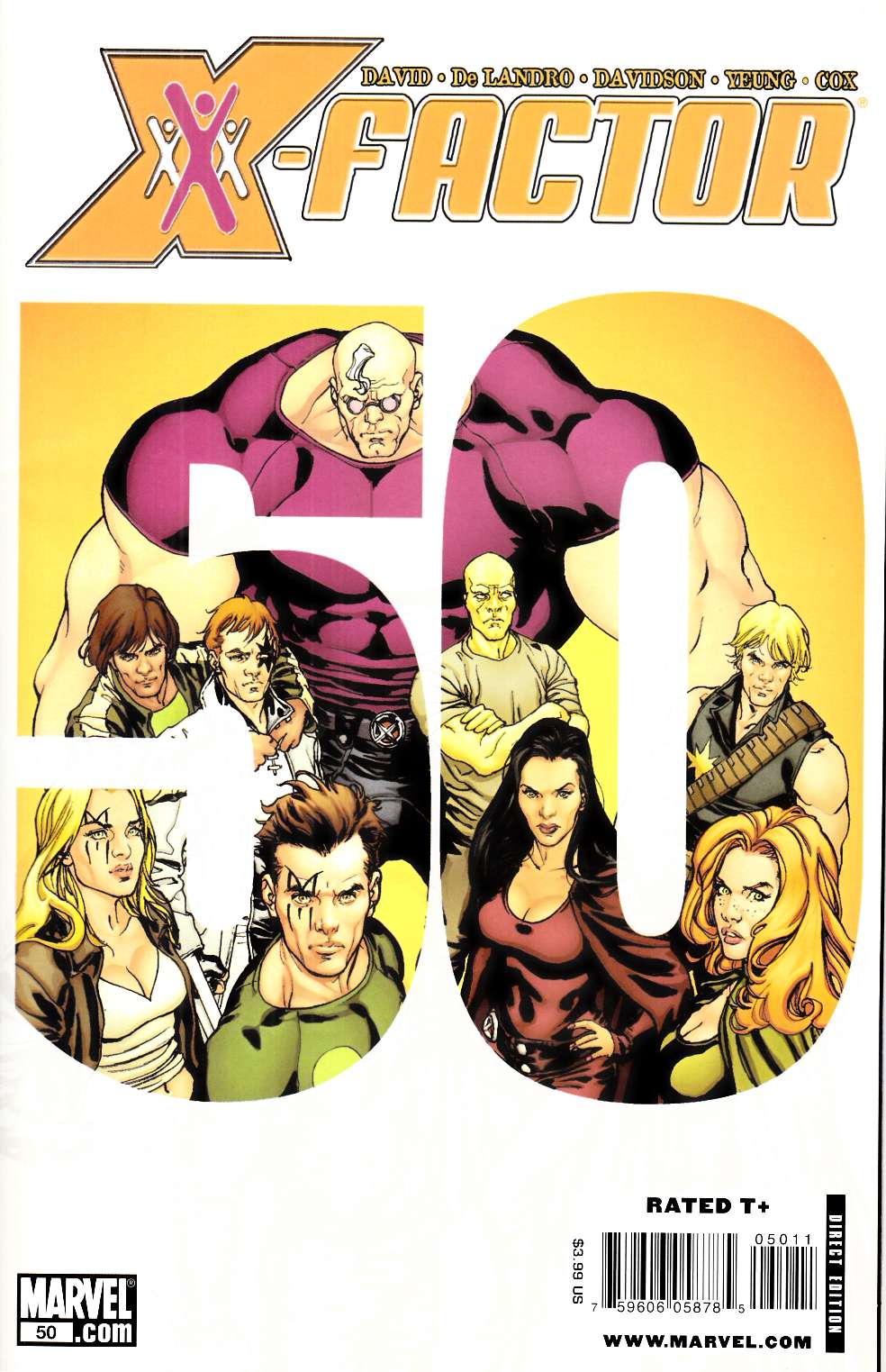 X-Factor #50 Very Fine (8.0) [Marvel Comic]