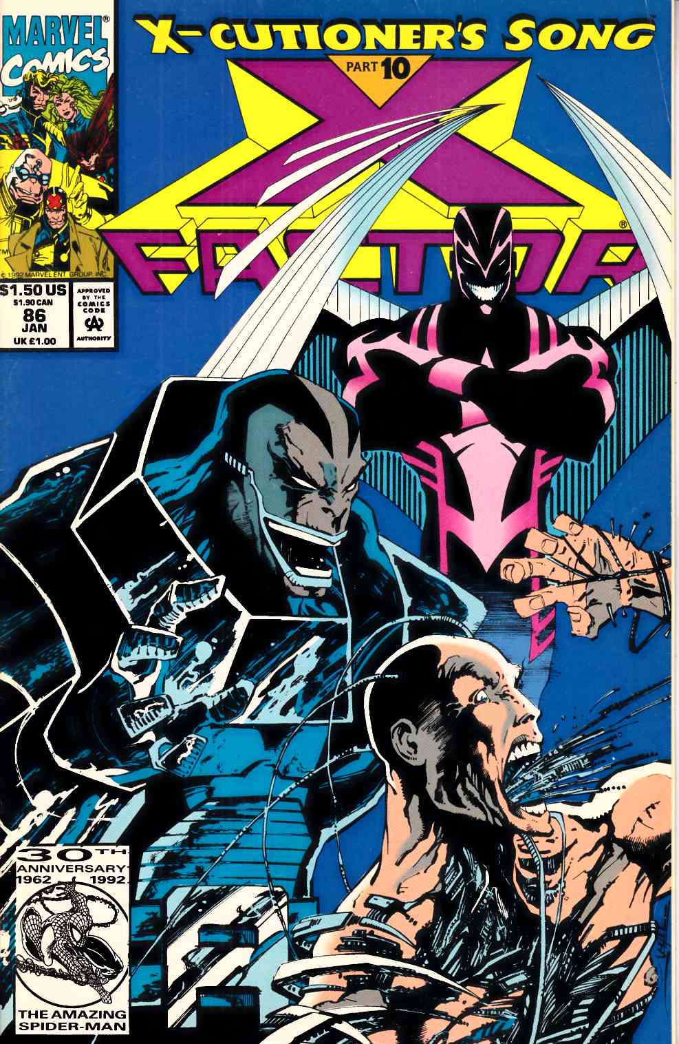 X-Factor #86 Fine (6.0) [Marvel Comic] LARGE