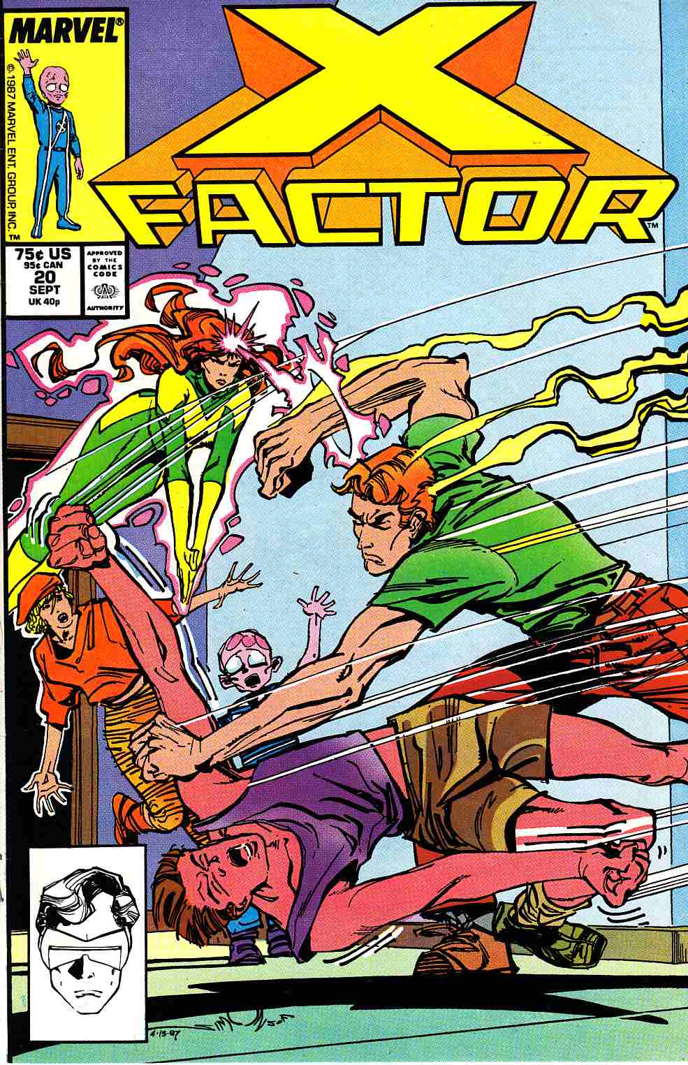X-Factor #20 Very Fine (8.0) [Marvel Comic] THUMBNAIL