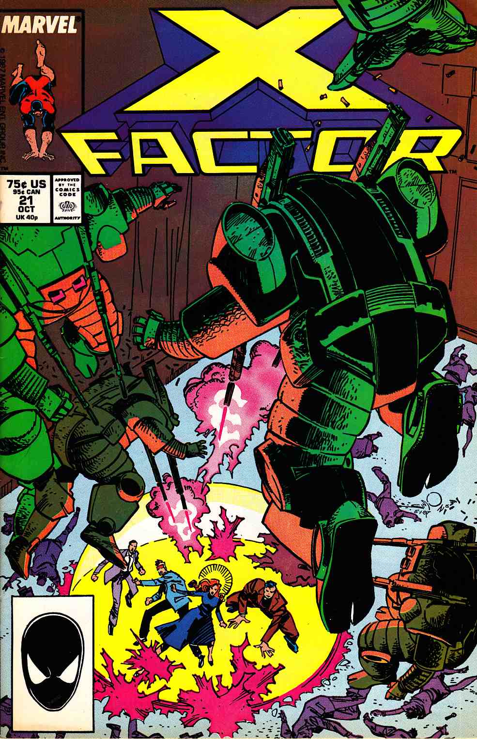 X-Factor #21 Near Mint Minus (9.2) [Marvel Comic] LARGE