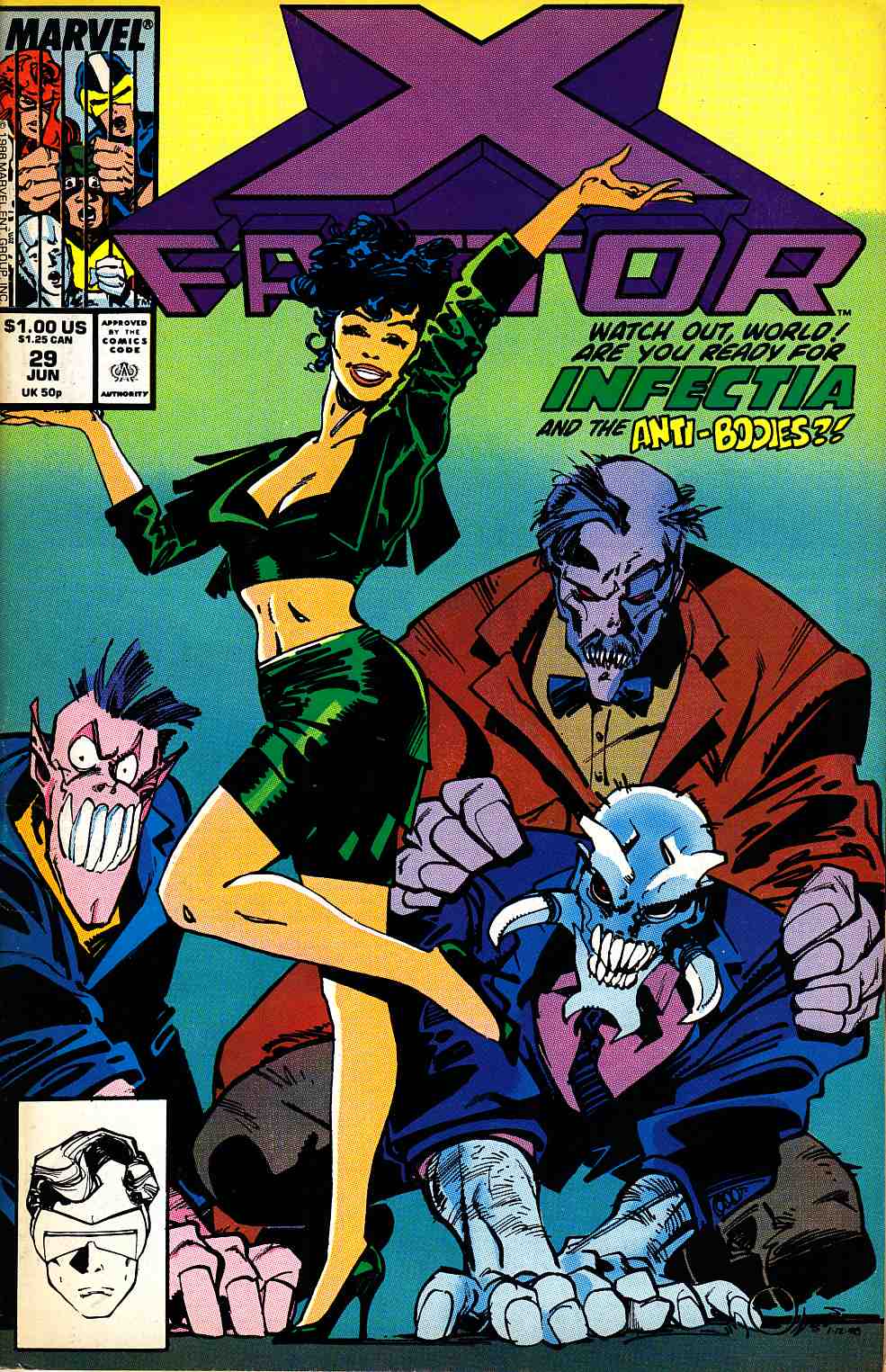 X-Factor #29 Very Fine (8.0) [Marvel Comic] LARGE