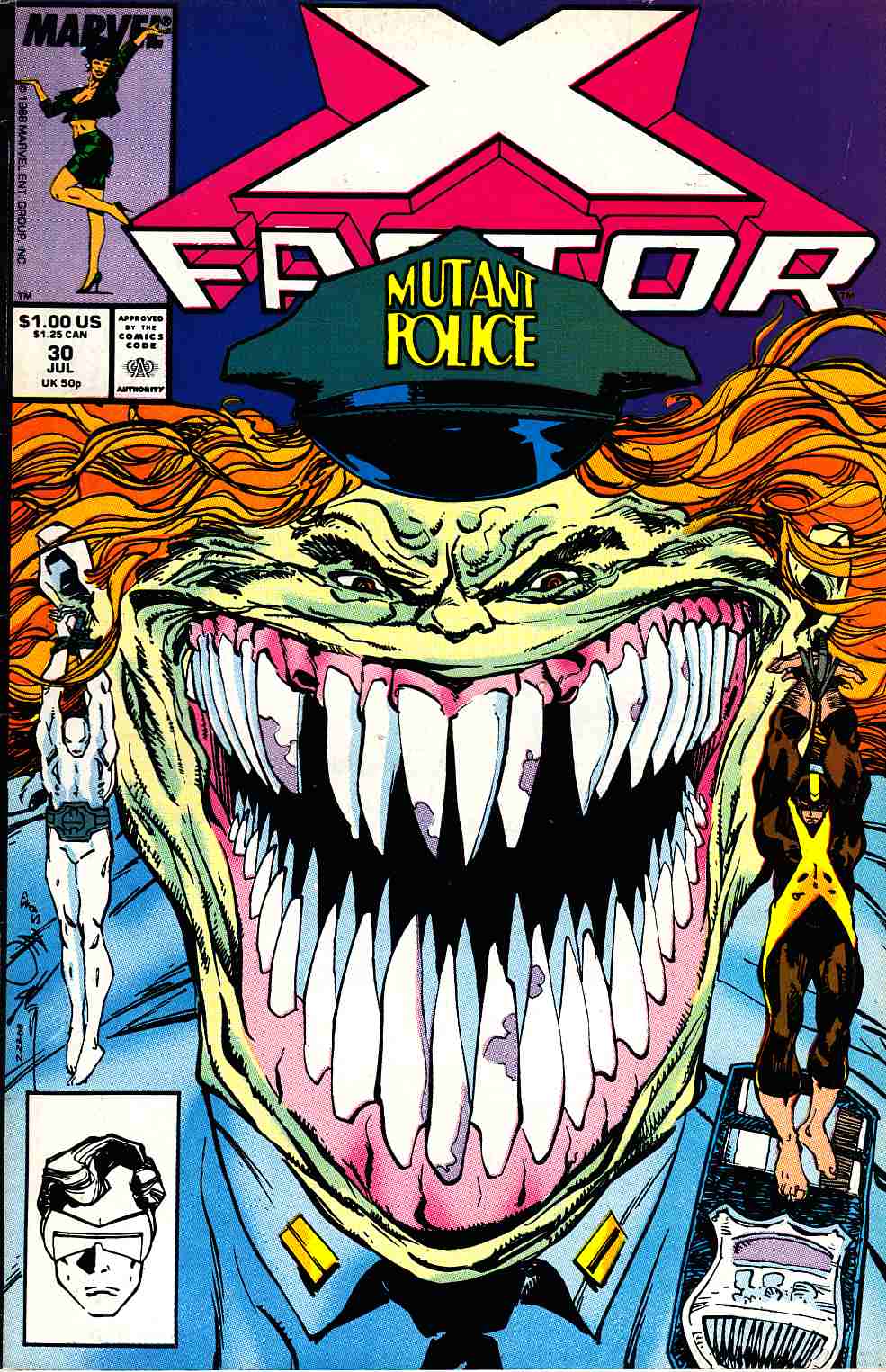 X-Factor #30 Very Fine (8.0) [Marvel Comic] LARGE
