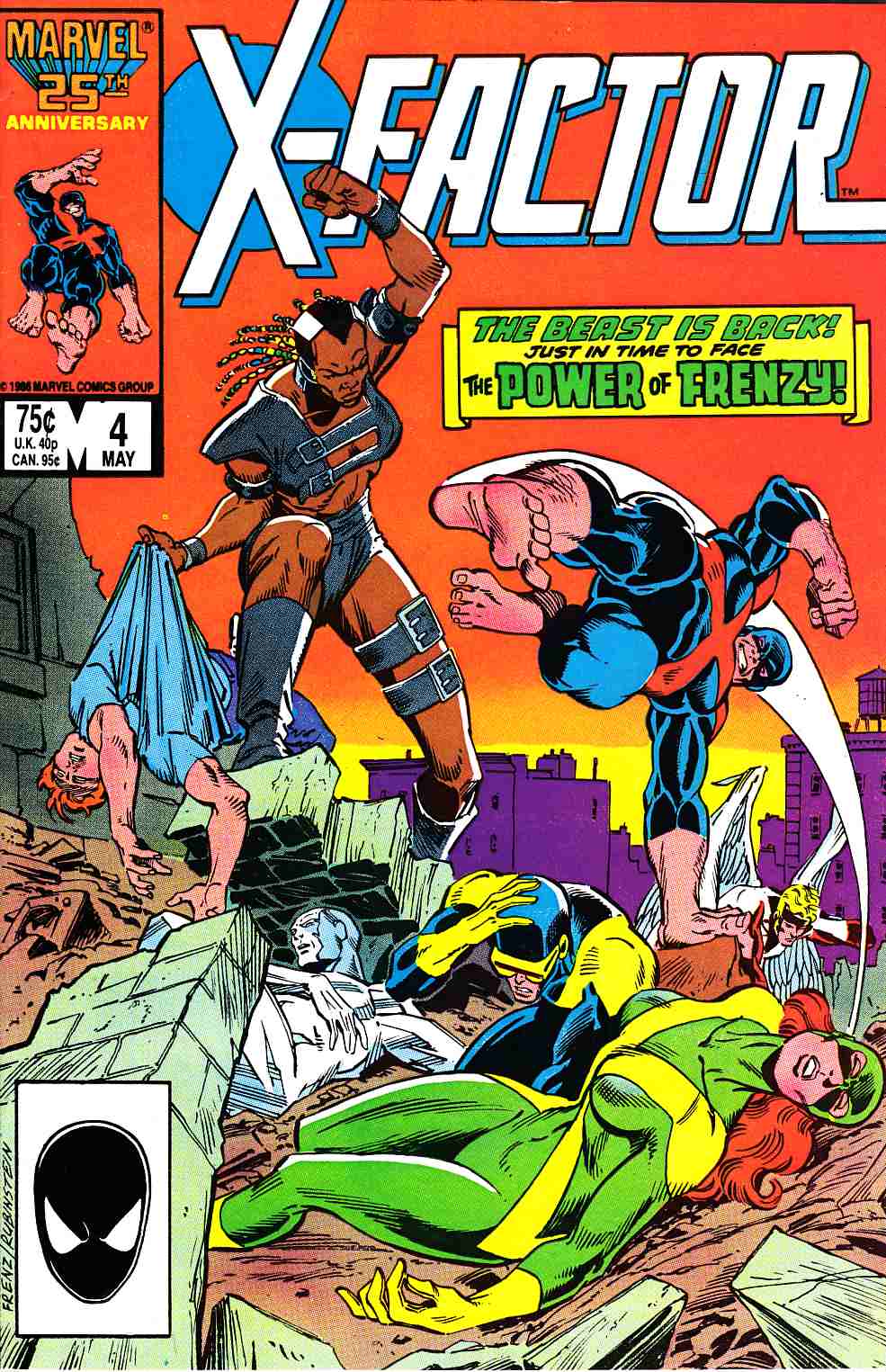 X-Factor #4 Very Fine Plus (8.5) [Marvel Comic] LARGE