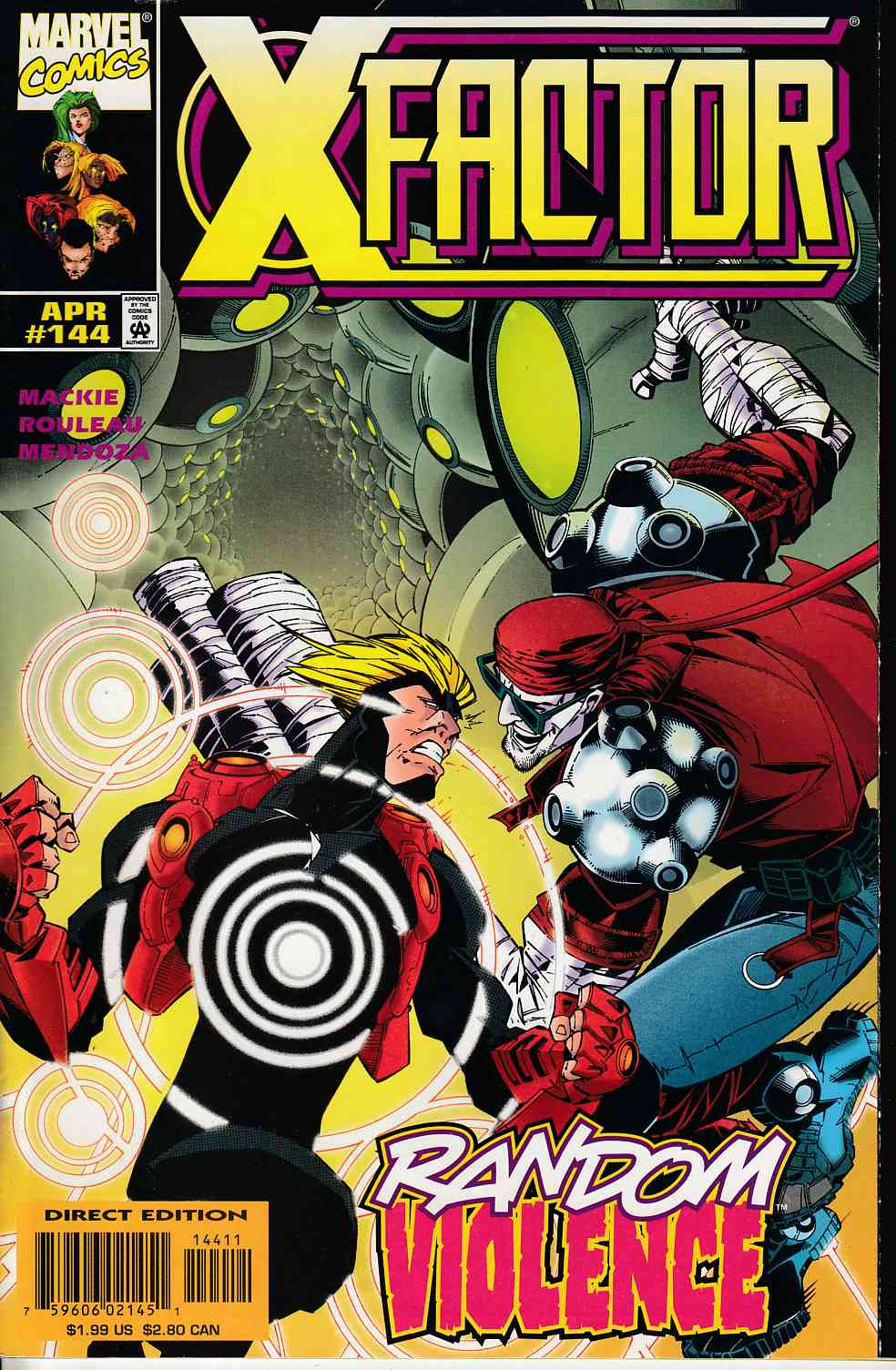 X-Factor #144 Very Fine (8.0) [Marvel Comic] THUMBNAIL