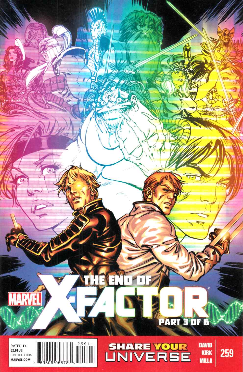 X-Factor #259 Near Mint (9.4) [Marvel Comic] THUMBNAIL
