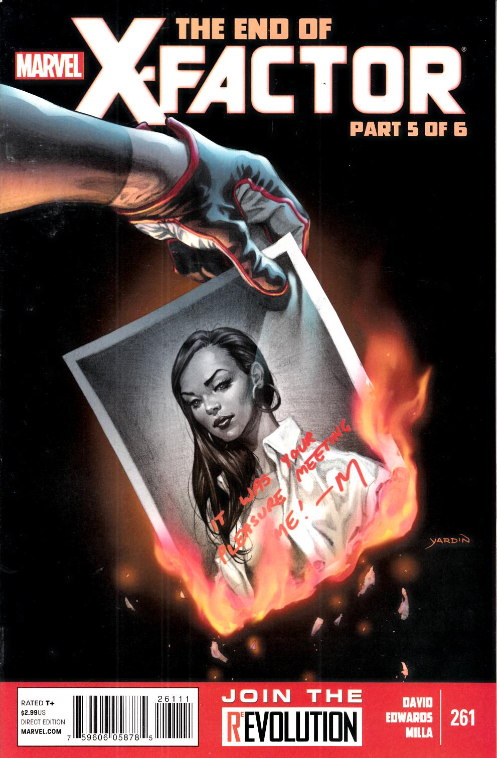 X-Factor #261 Near Mint (9.4) [Marvel Comic] THUMBNAIL