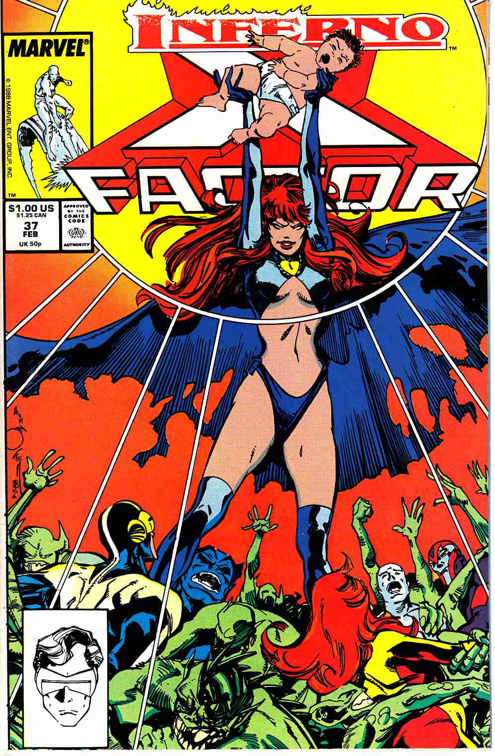 X-Factor #37 Very Fine Plus (8.5) [Marvel Comic] THUMBNAIL