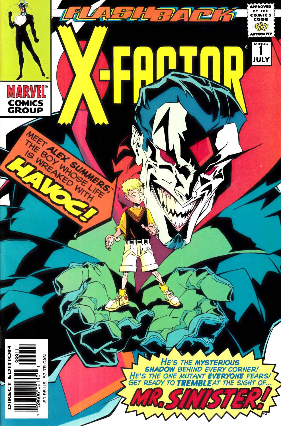 X-Factor #Minus 1 Very Fine (8.0) Marvel Comic] THUMBNAIL
