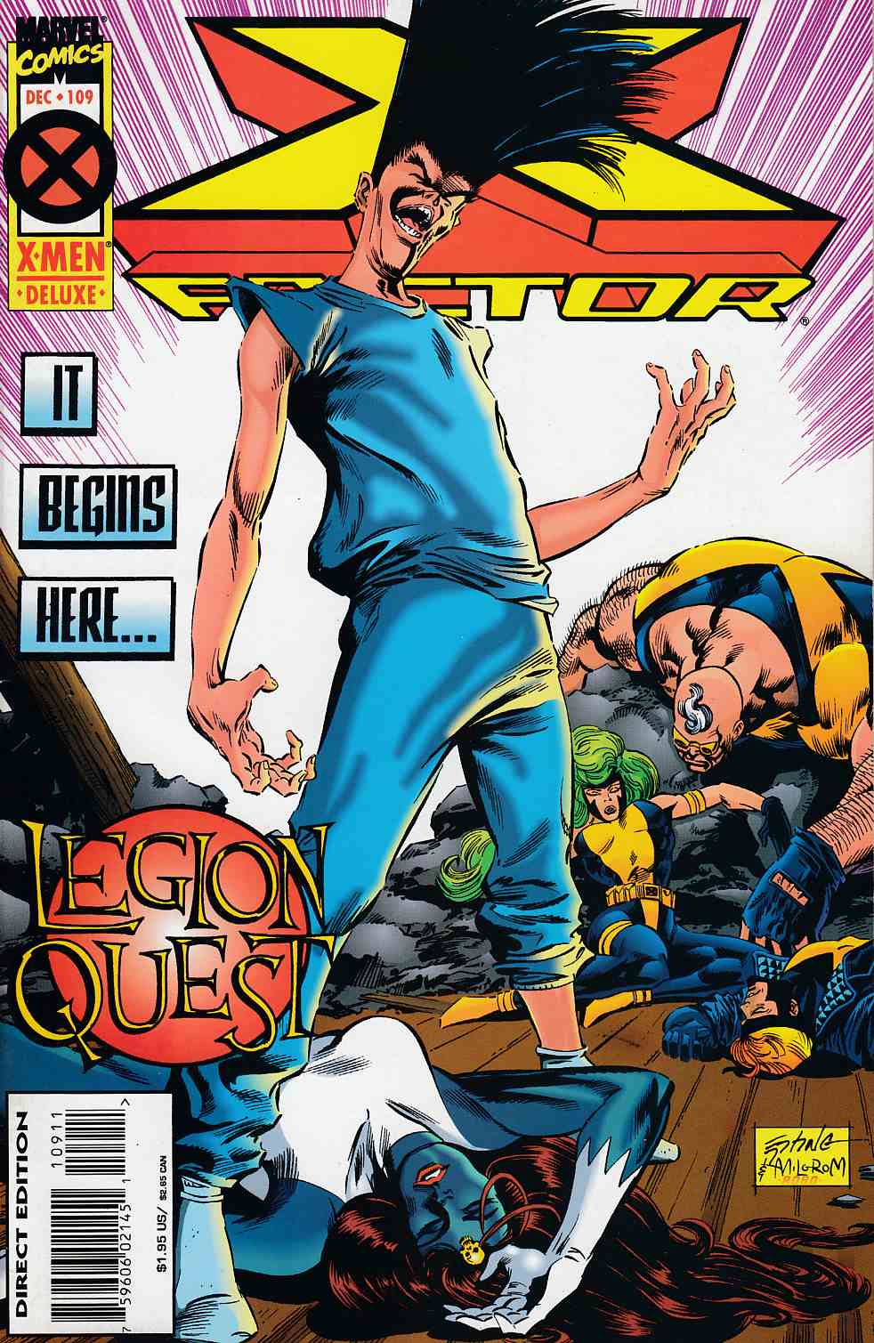 X-Factor #109 Very Fine Minus (7.5) [Marvel Comic] LARGE