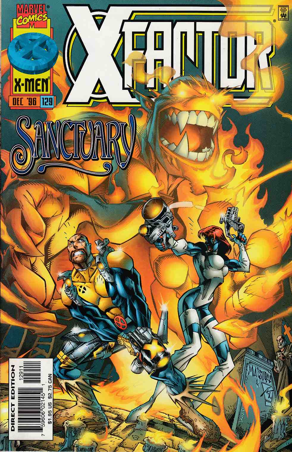 X-Factor #129 Very Fine (8.0) [Marvel Comic] LARGE
