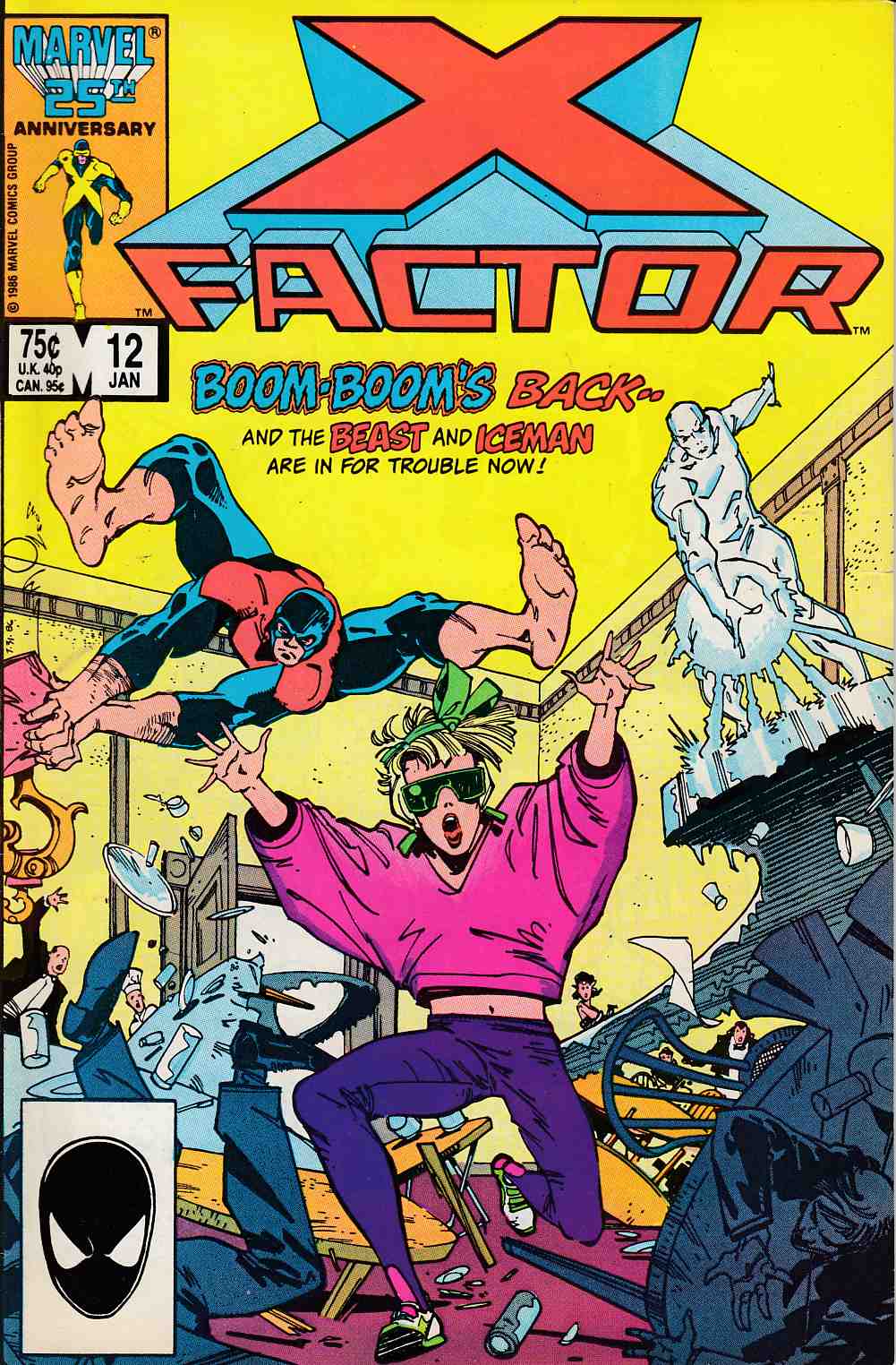 X-Factor #12 Fine Minus (5.5) [Marvel Comic] THUMBNAIL