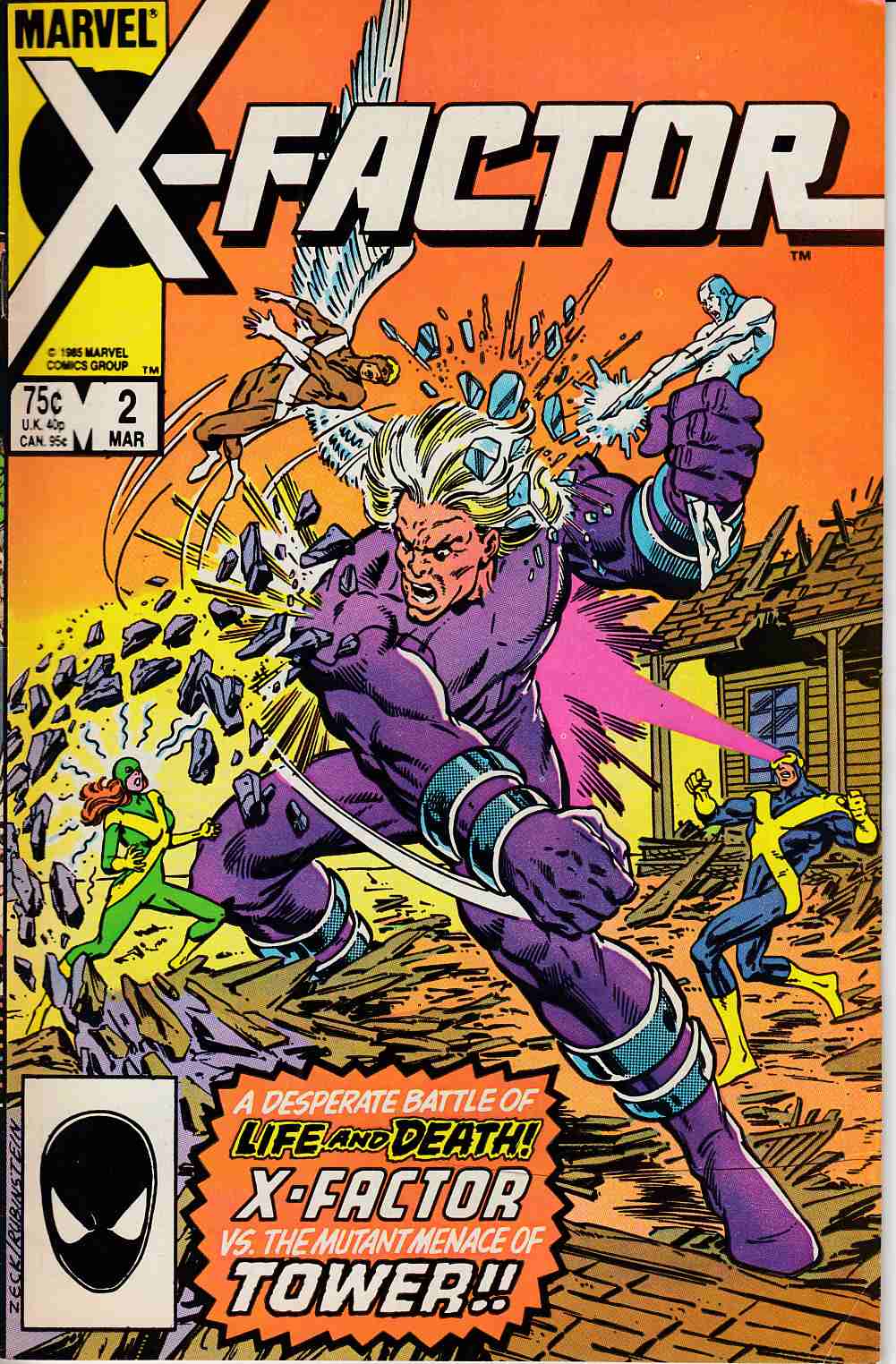 X-Factor #2 Fine (6.0) [Marvel Comic] LARGE