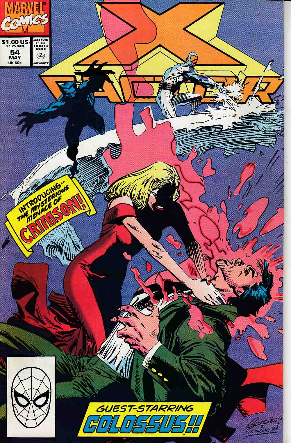 X-Factor #54 Fine (6.0) [Marvel Comic] LARGE