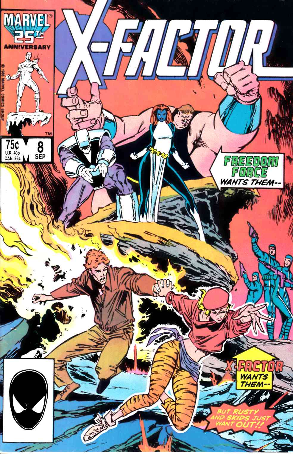 X-Factor #8 Very Fine (8.0) [Marvel Comic] LARGE