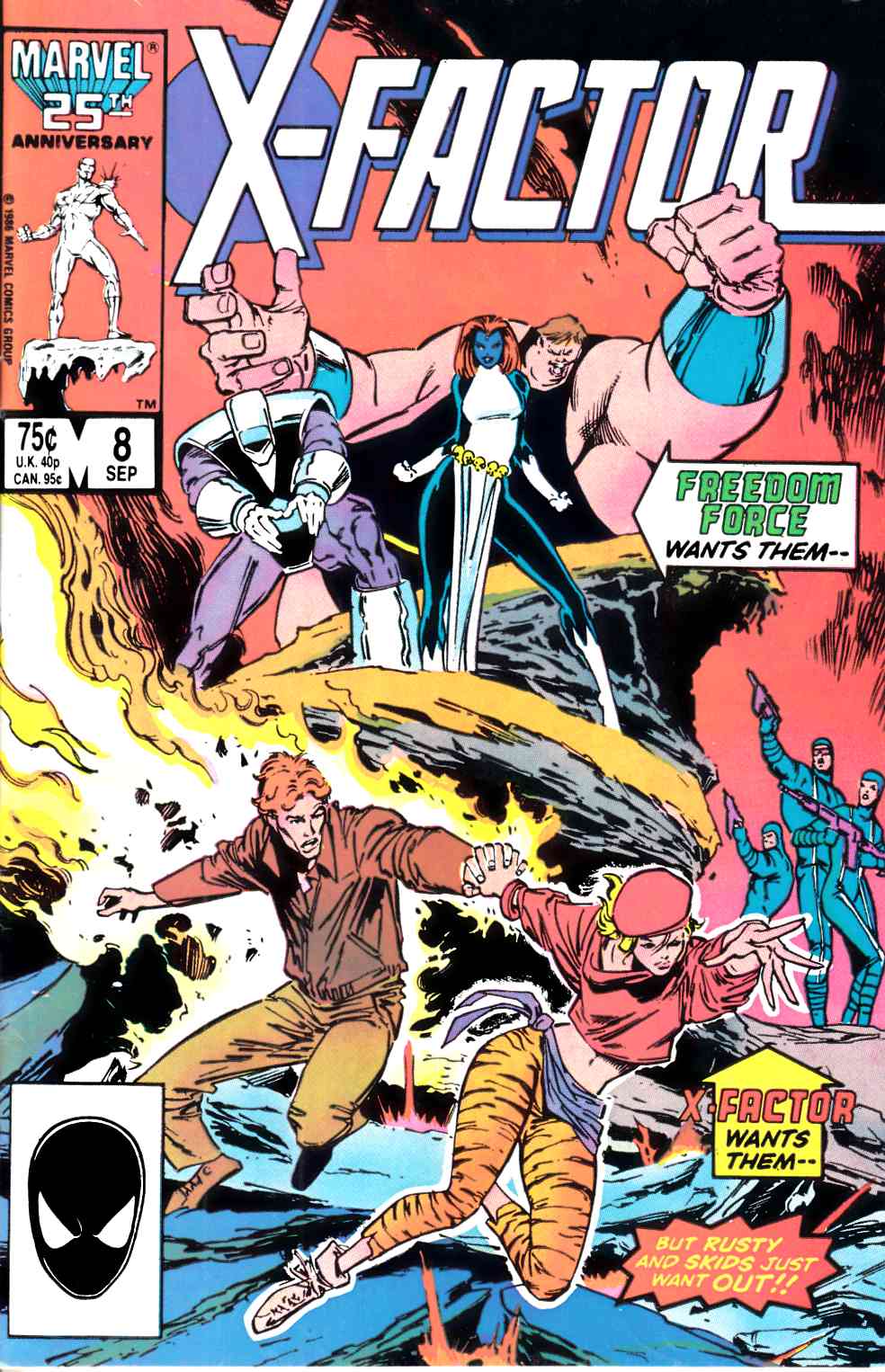 X-Factor #8 Very Fine (8.0) [Marvel Comic] THUMBNAIL