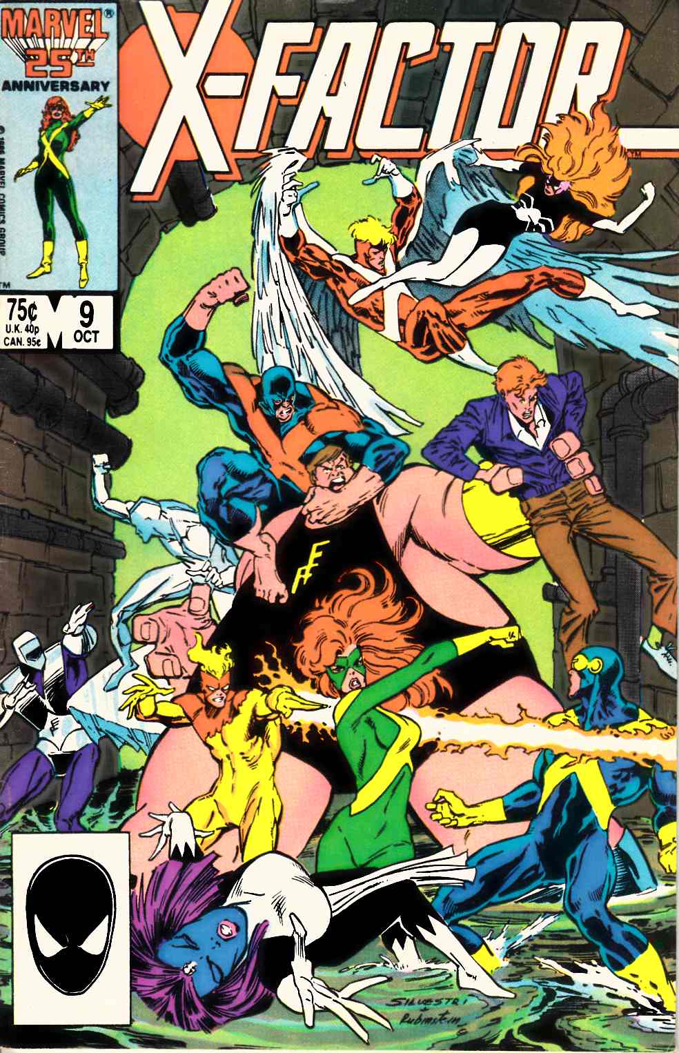 X-Factor #9 Fine/Very Fine (7.0) [Marvel Comic] LARGE