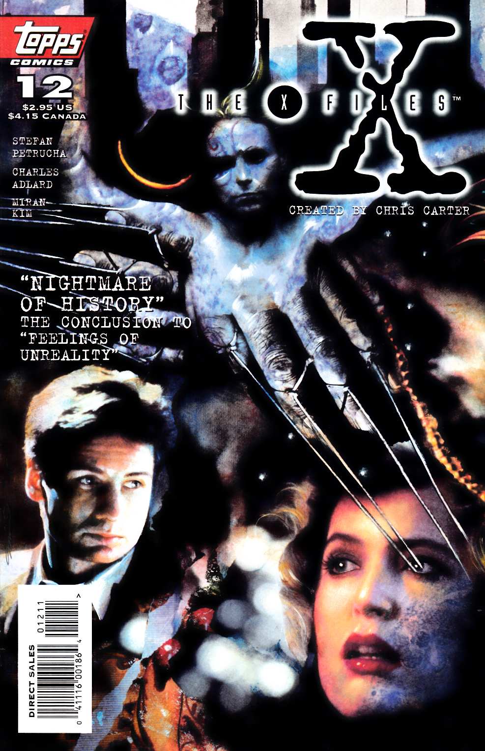 X-Files #12 Fine (6.0) [Topps Comic] LARGE