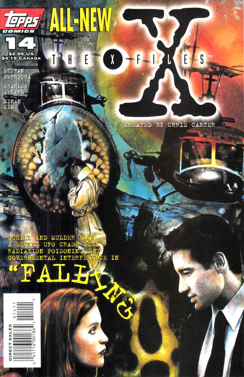 X-Files #14 Very Fine (8.0) [Topps Comic] LARGE