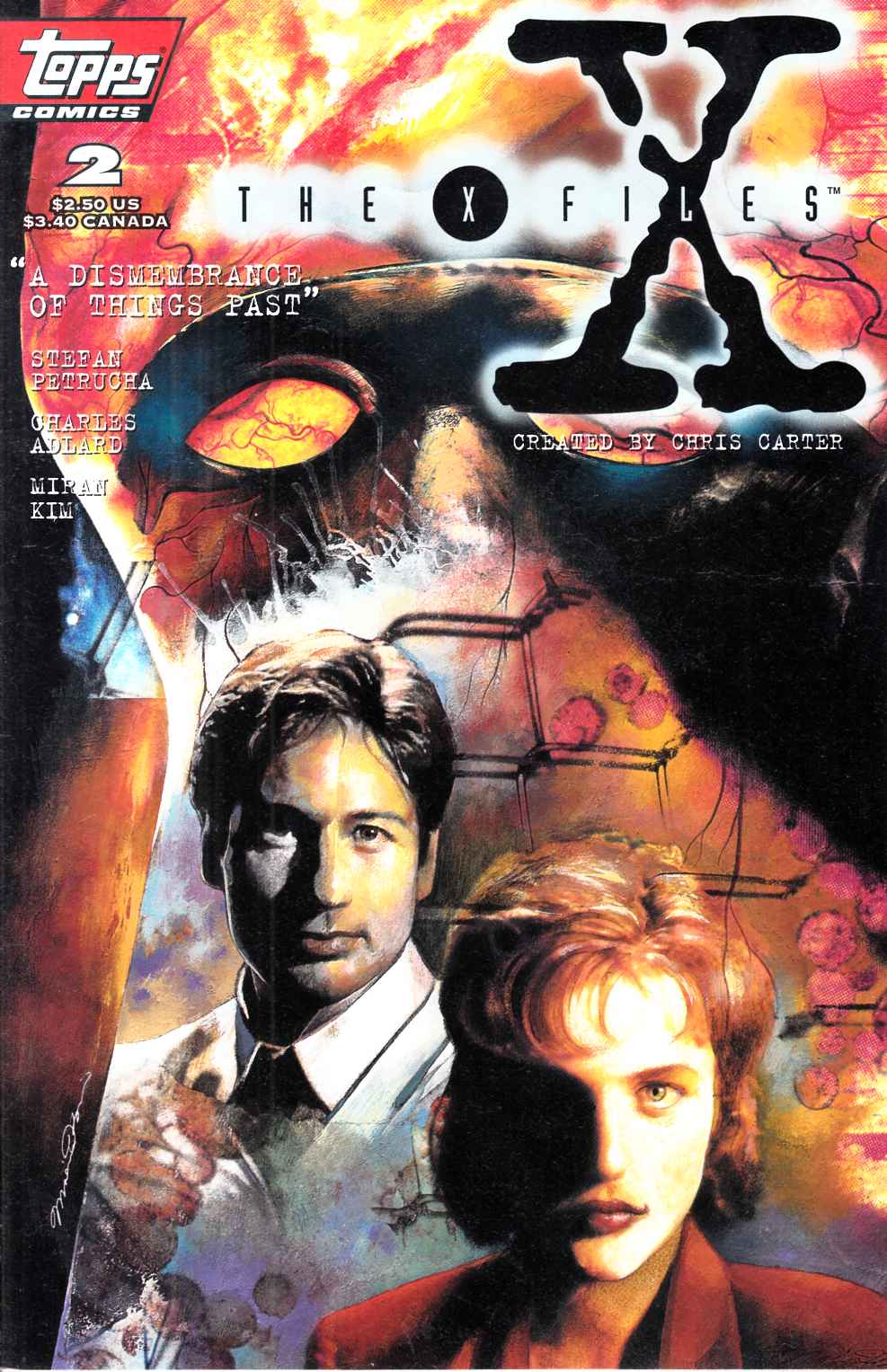 X-Files #2 Very Fine (8.0) [Topps Comic] LARGE