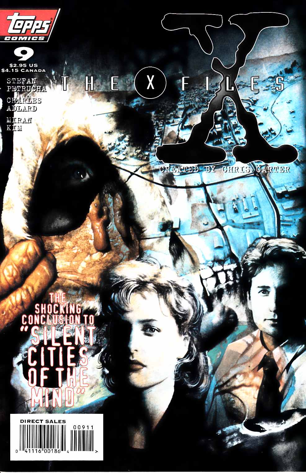 X-Files #9 Very Fine (8.0) [Topps Comic] LARGE