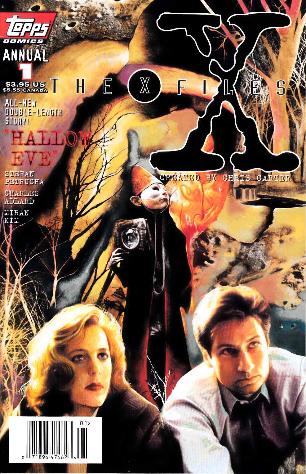 X-Files Annual #1 Newsstand Edition Very Fine (8.0) [Topps Comic] THUMBNAIL