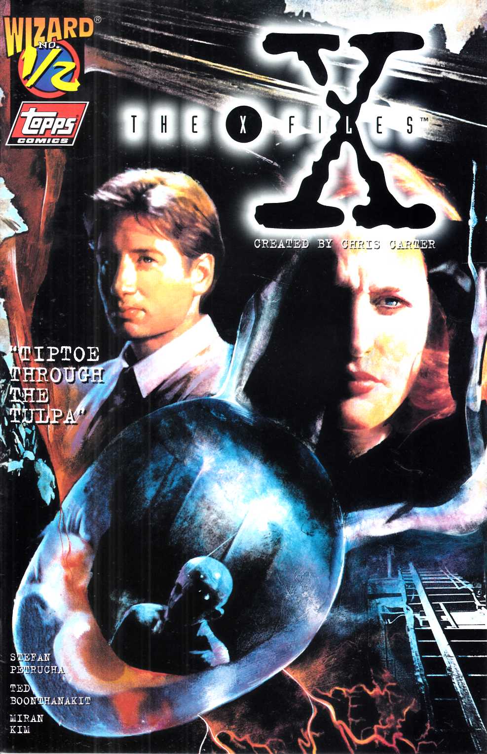 X-Files #1/2 Fine (6.0) [Topps Comic] LARGE