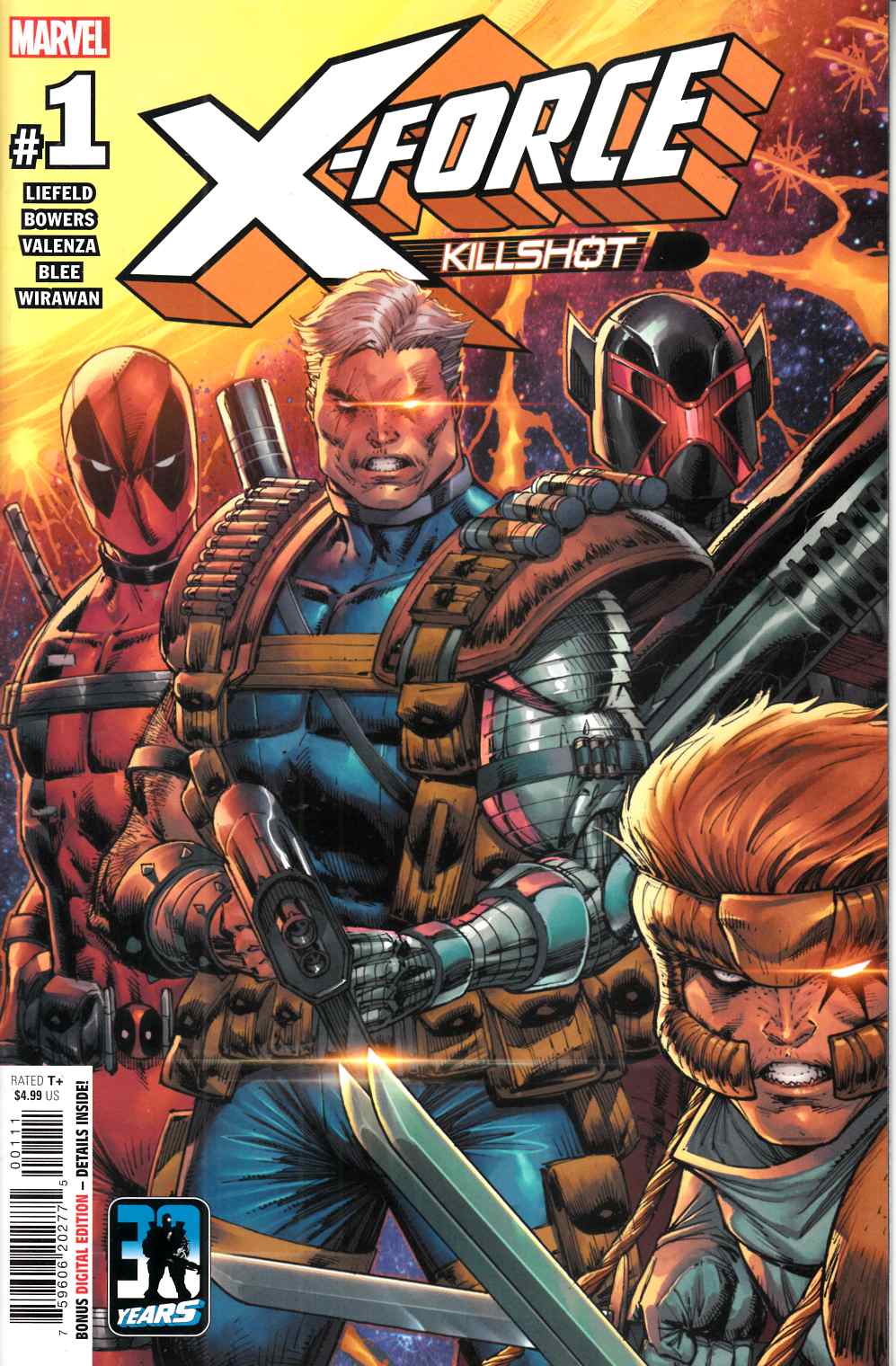 X-Force Killshot Anniversary Special #1 Near Mint (9.4) [Marvel Comic]