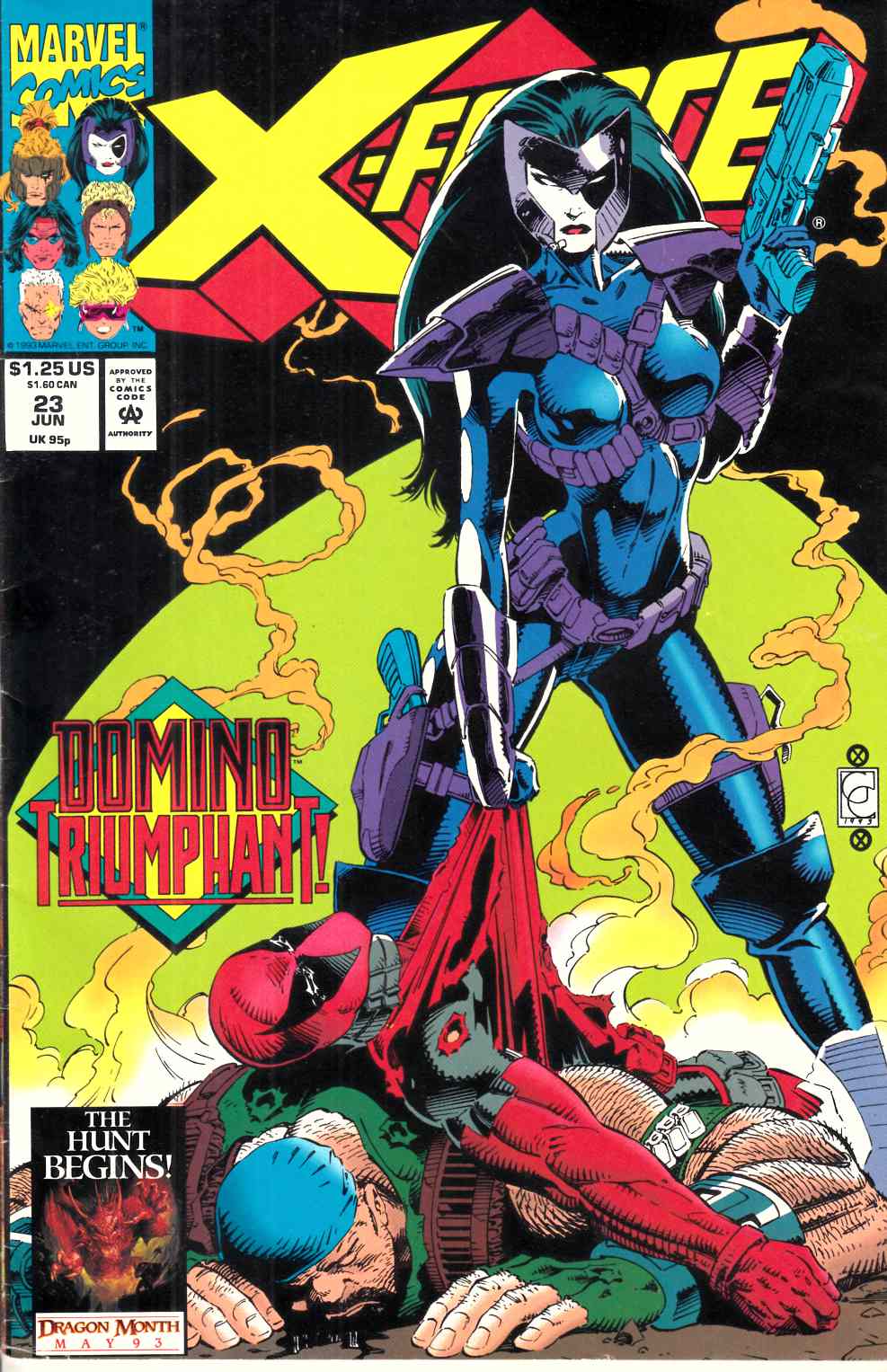 X-Force #23 Very Good (4.0) [Marvel Comic] LARGE