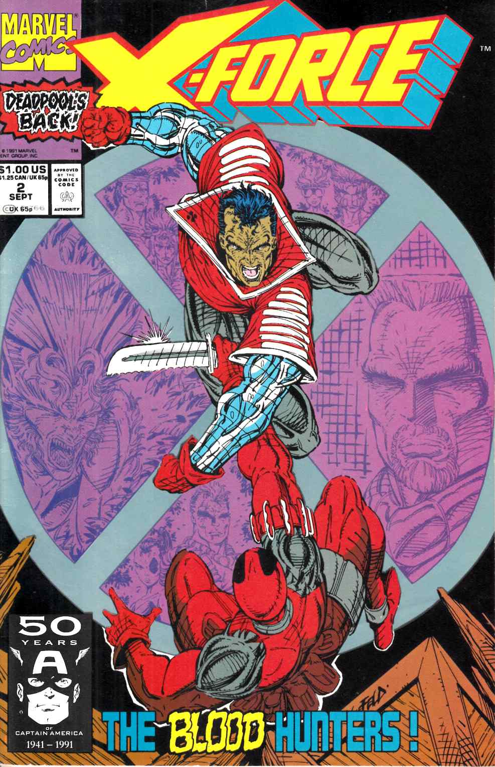 X-Force #2 Fine (6.0) [Marvel Comic] THUMBNAIL