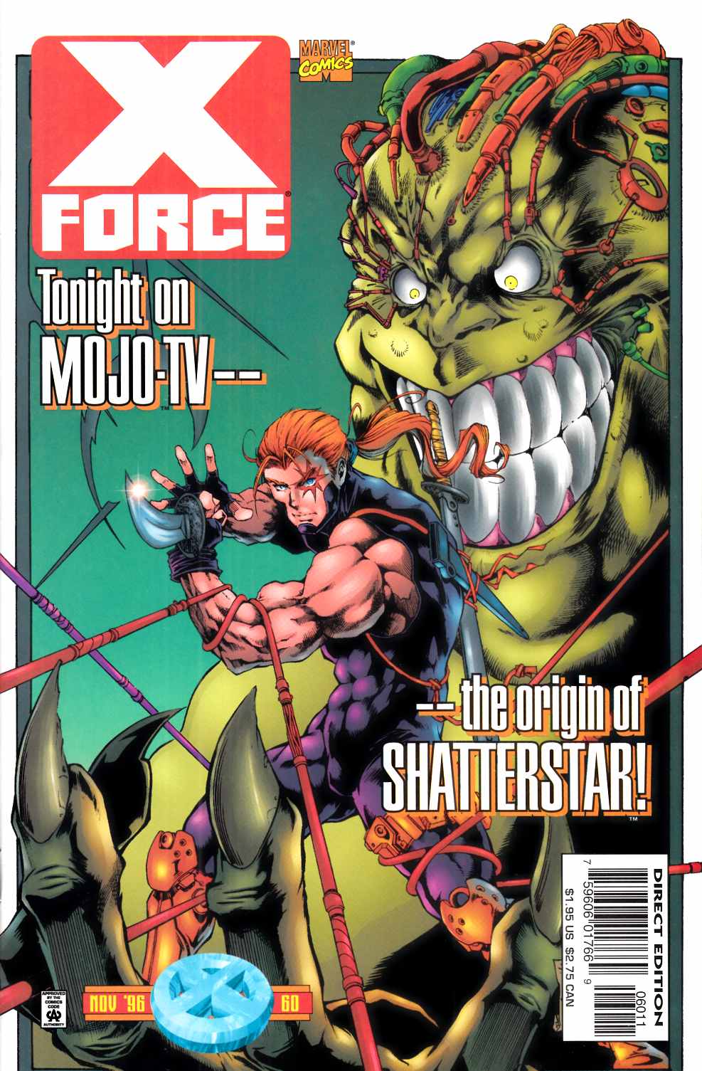 X-Force #60 Very Fine (8.0) [Marvel Comic] LARGE