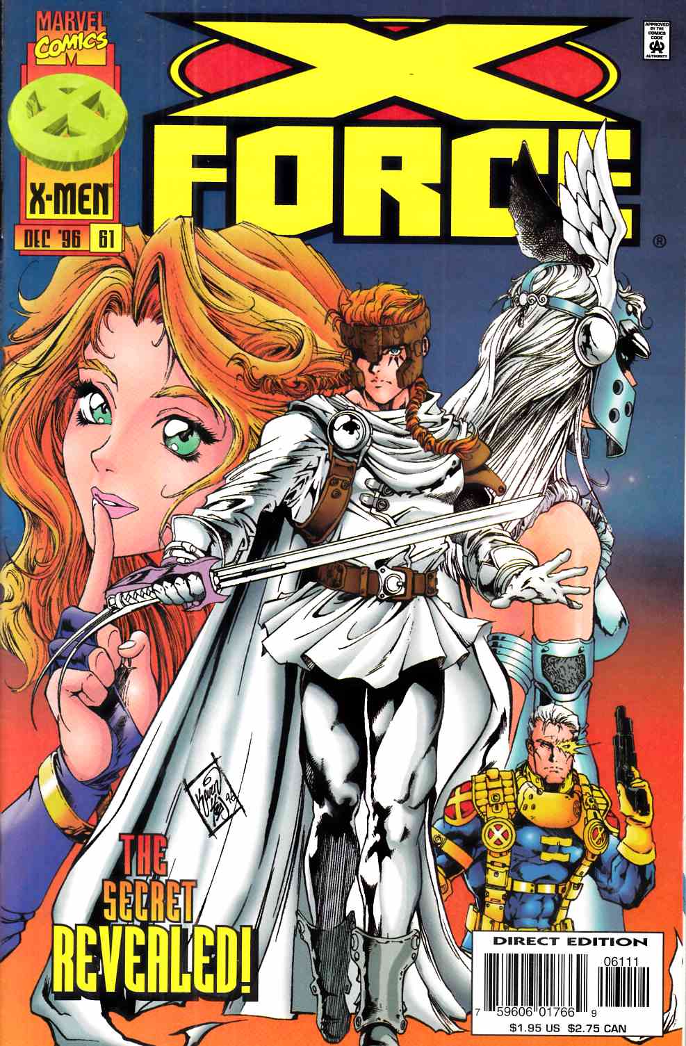 X-Force #61 Near Mint (9.4) [Marvel Comic] THUMBNAIL