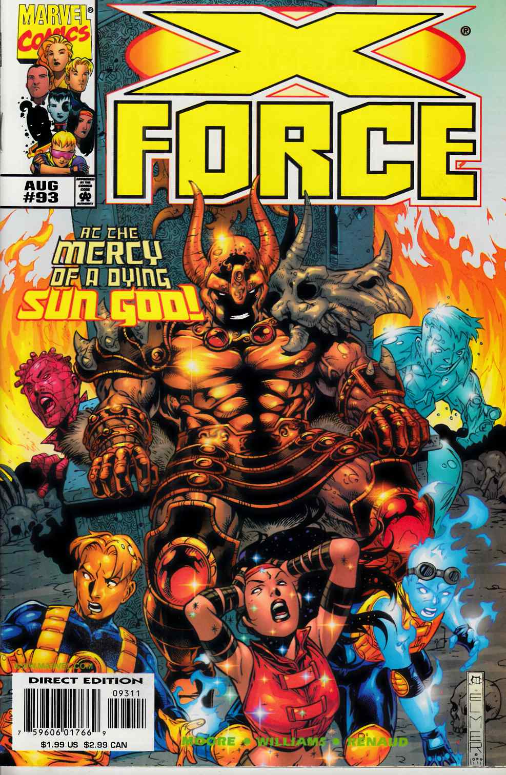 X-Force #93 Very Fine (8.0) [Marvel Comic] THUMBNAIL