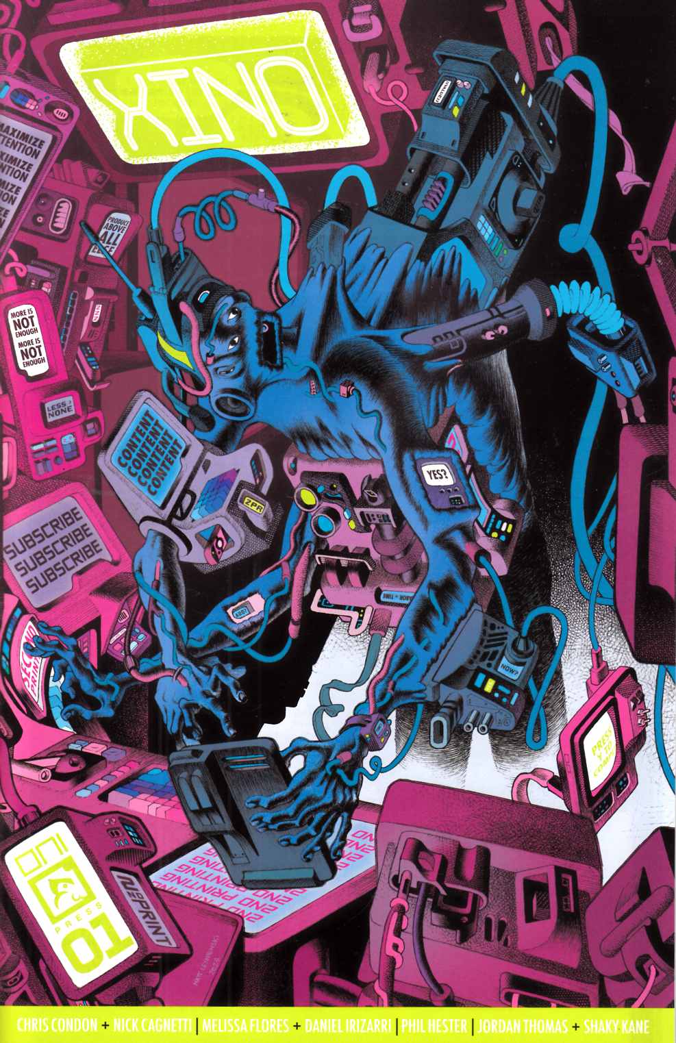 Xino #1 Second Printing Near Mint (9.4) [Oni Press Comic] THUMBNAIL