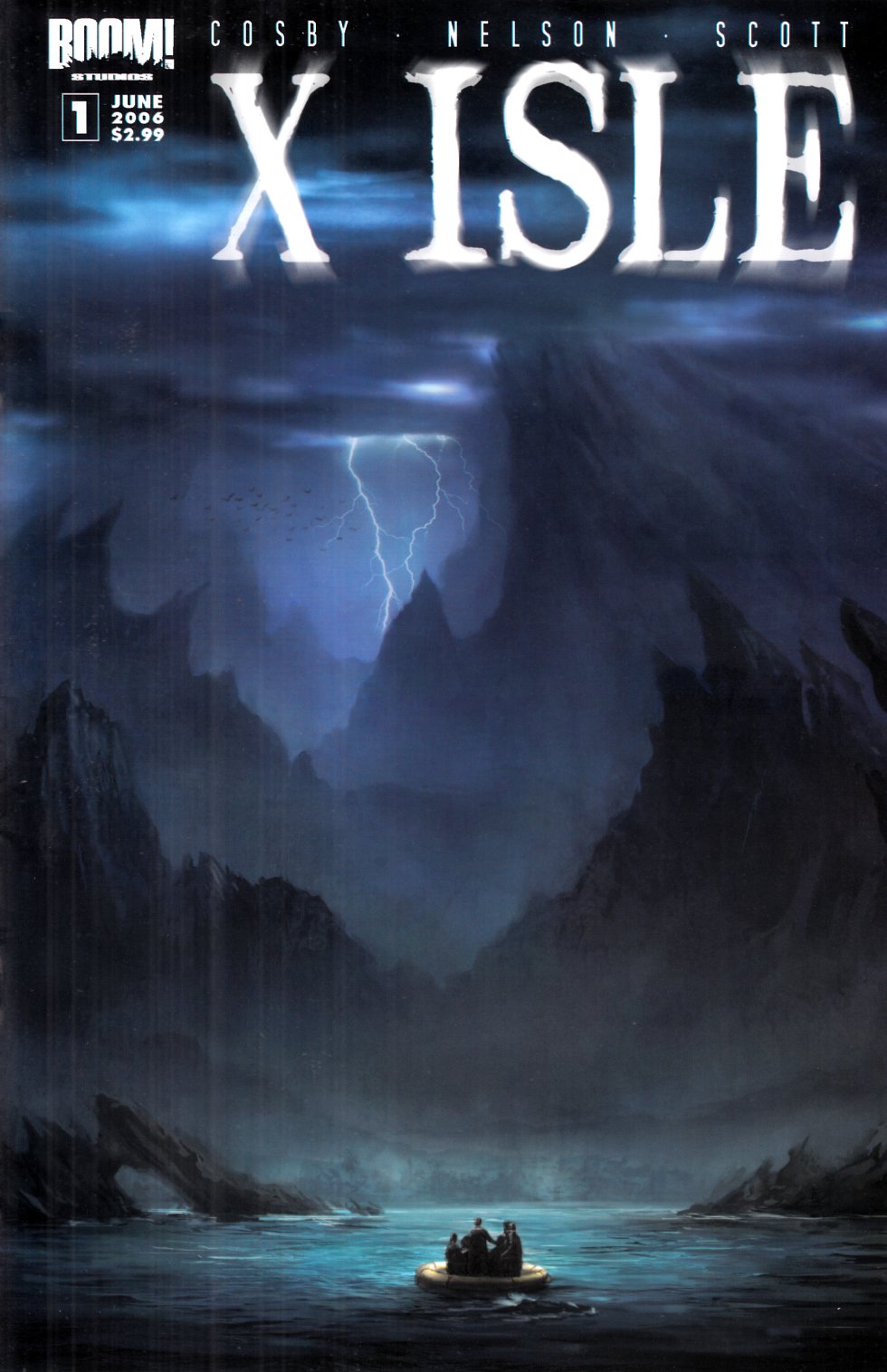 X Isle #1 Near Mint (9.4) [Boom Comic] LARGE