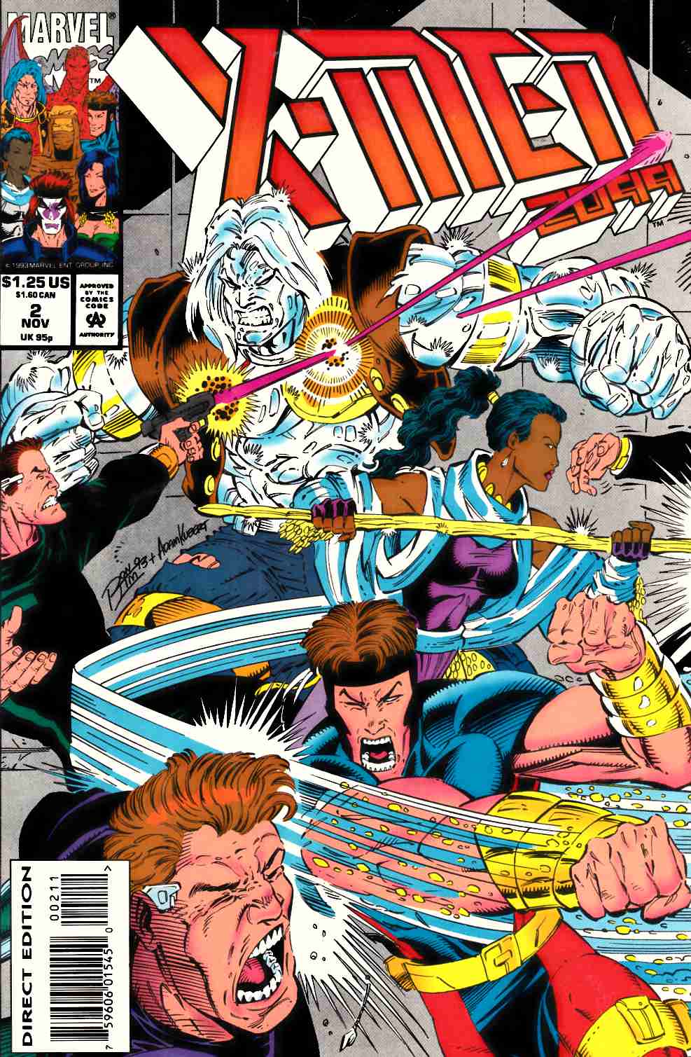 X-Men 2099 #2 Near Mint (9.4) [Marvel Comic] THUMBNAIL