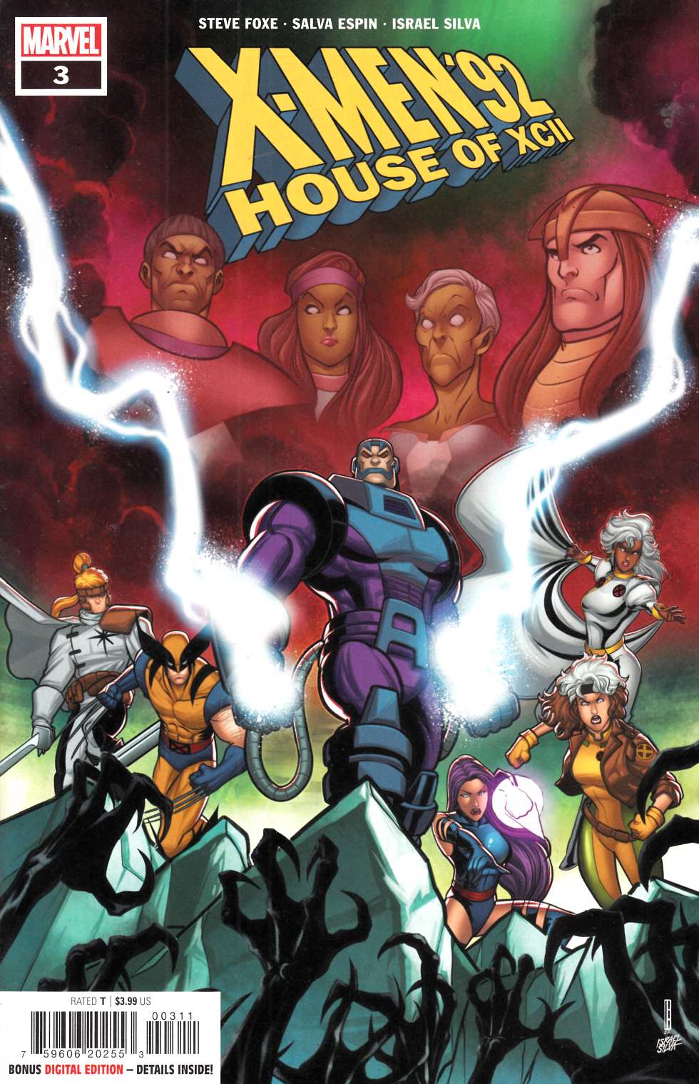 X-Men 92 House of XCII #3 Near Mint (9.4) [Marvel Comic] LARGE