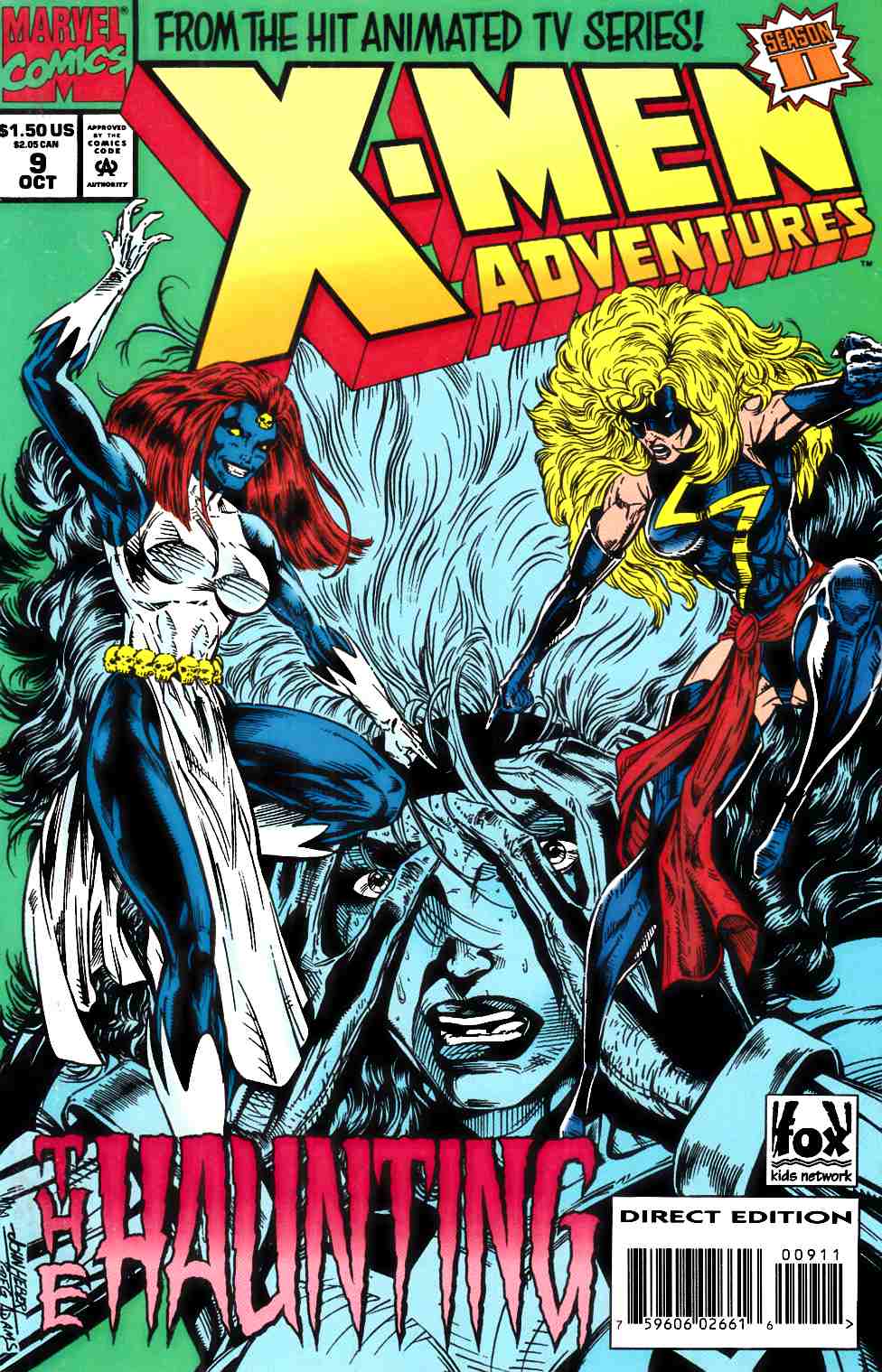X-Men Adventures Season II #9 Very Fine (8.0) [Marvel Comic] LARGE